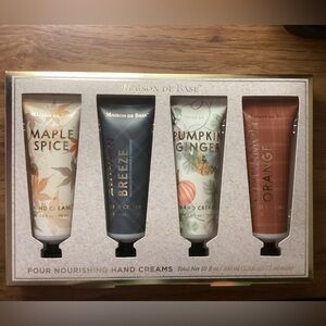 Maison De Base Four Nourishing Hand Creams, NWT